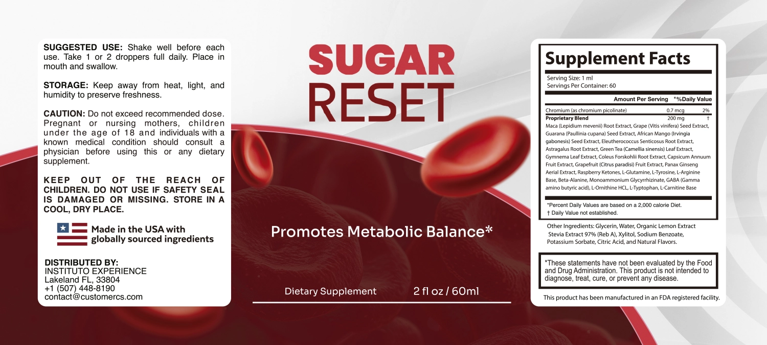 Sugar Reset Supplement